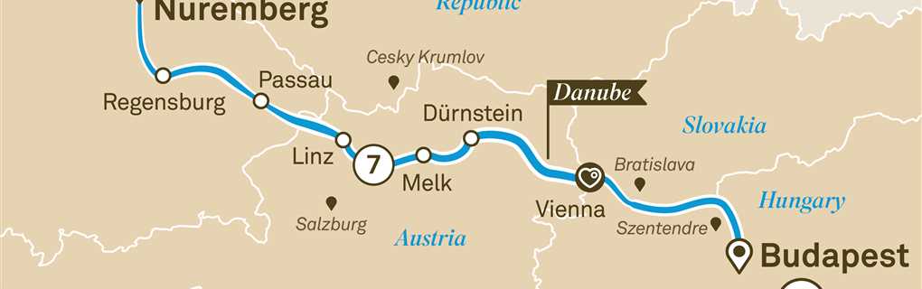 Viking river cruise, Danube River