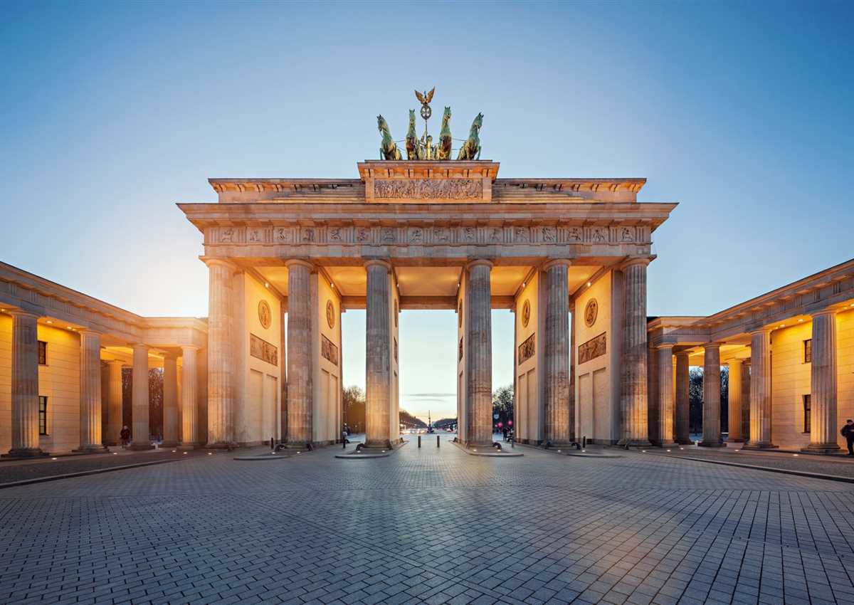 Berlin Germany Brandenburg Gate Reichstag TOP