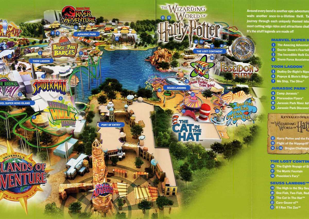 Islands of Adventure in Orlando TOP