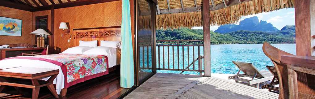 Over water bungalows