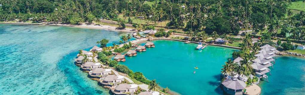 Over water bungalows