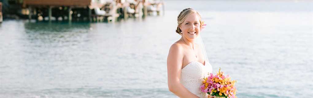 Tropical Beach Wedding