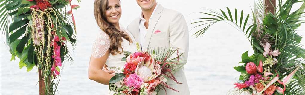 Tropical Beach Wedding