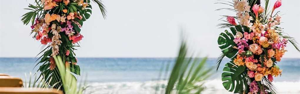 Tropical Beach Wedding