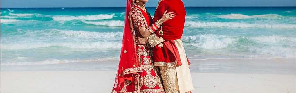 South Asian Beach Wedding