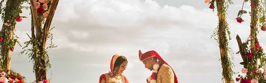 South Asian Beach Wedding