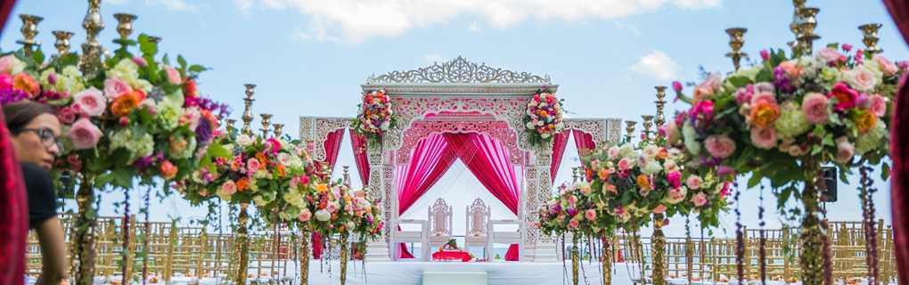 South Asian Beach Wedding