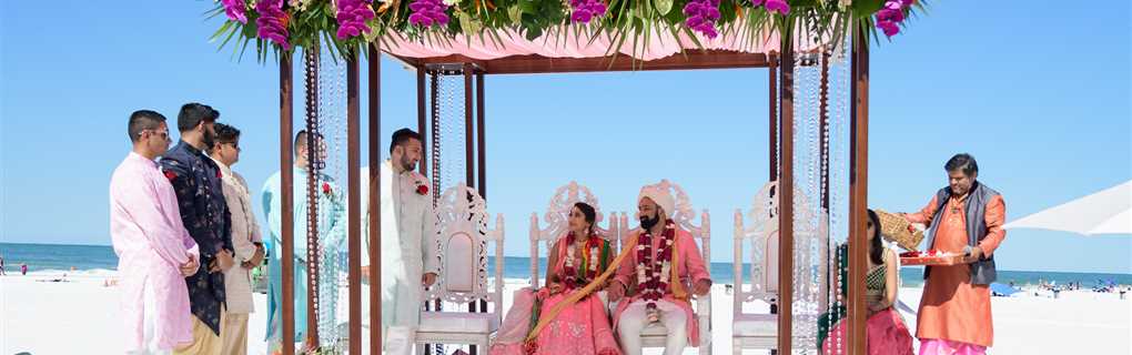 indian destination beach wedding