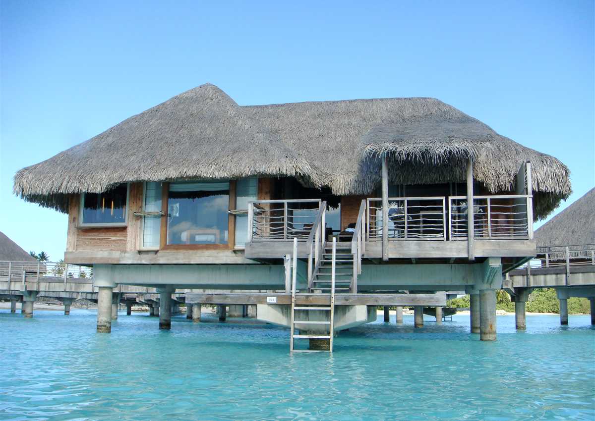 overwater bungalows TOP