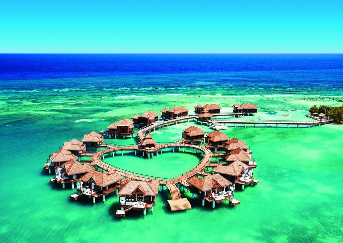 overwater bungalows TOP