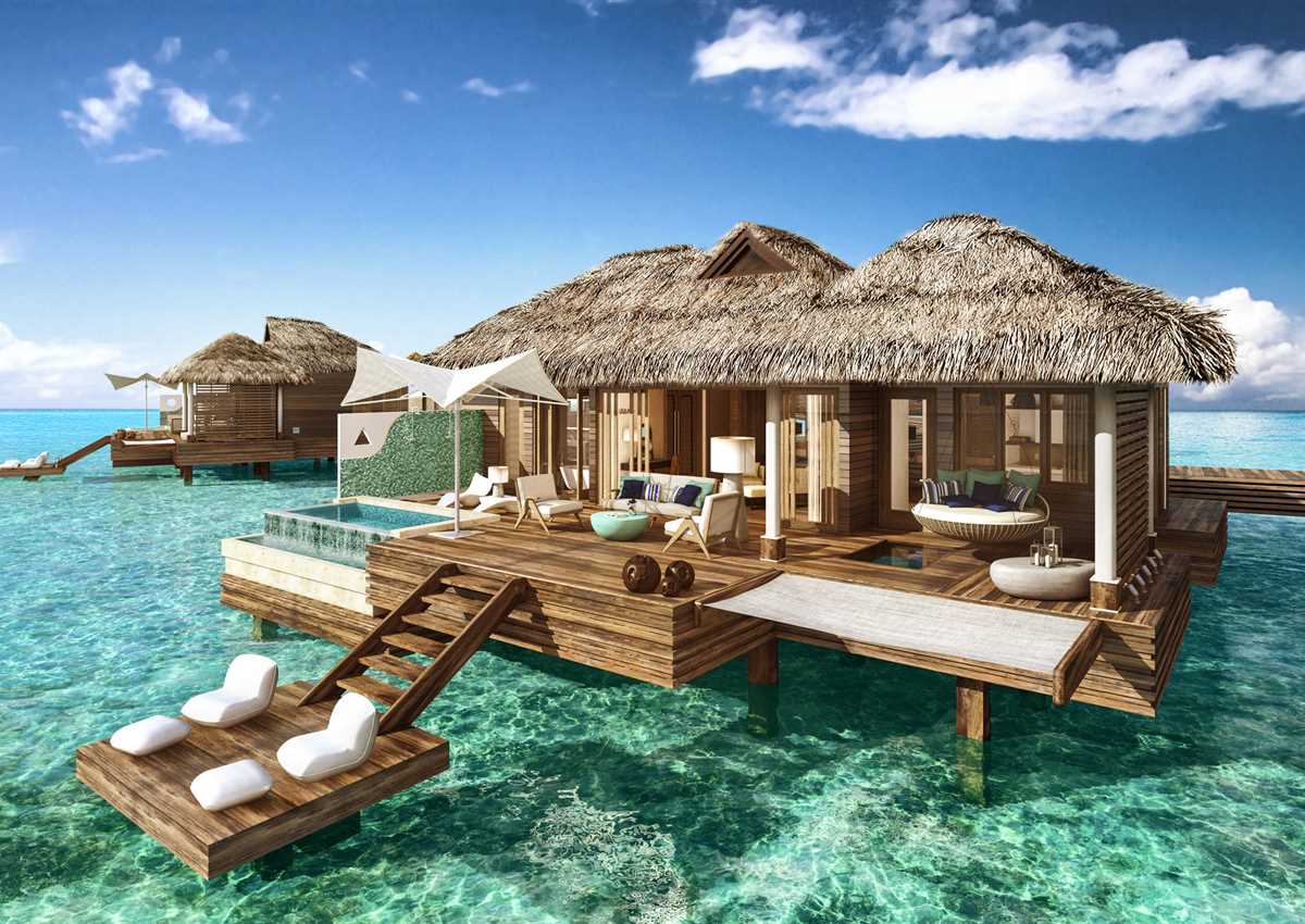 overwater bungalows TOP