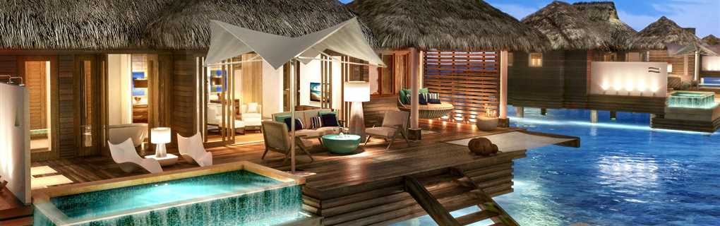 overwater bungalows