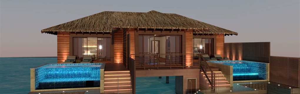 overwater bungalows