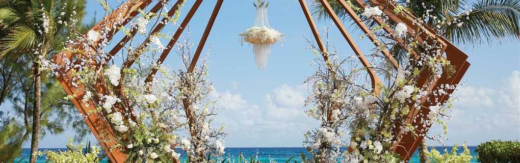 resort wedding beach