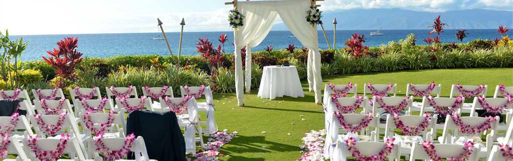resort wedding beach