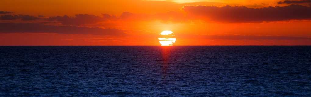 sun ocean