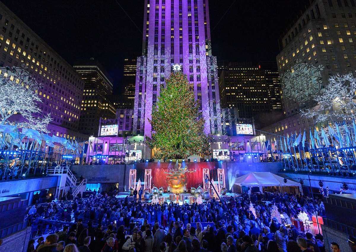 Christmas, New York, Times Square, Rockefeller center, winter TOP