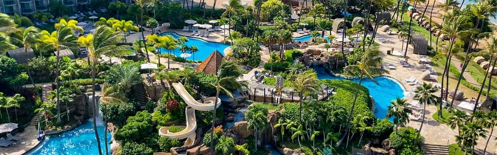 Kaanapali beach, maui, hyatt regency, luau