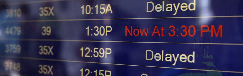 airports, flight delays, travel