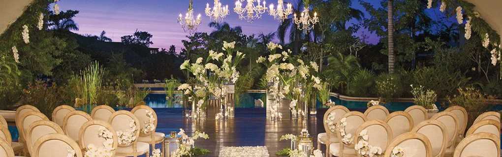 resort wedding beach