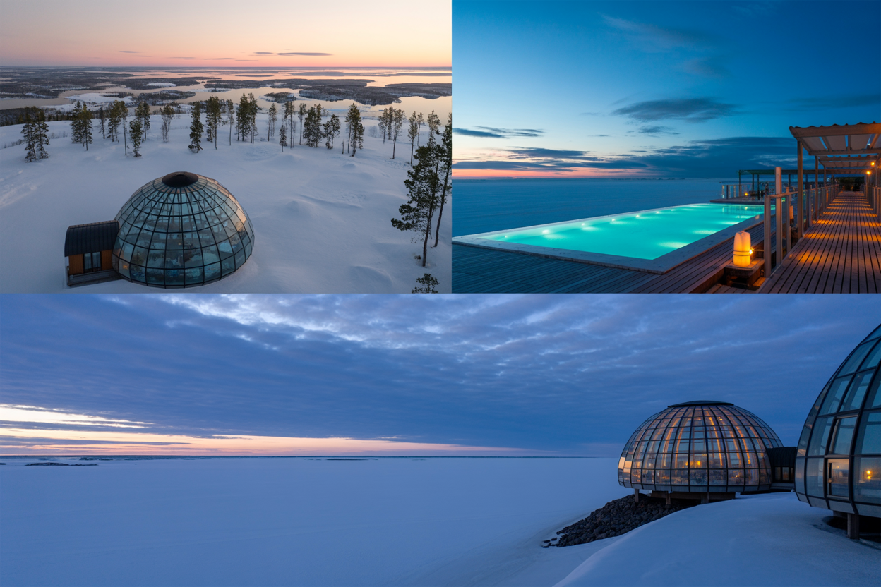 Visit Finland Glass Igloos Travel Agents