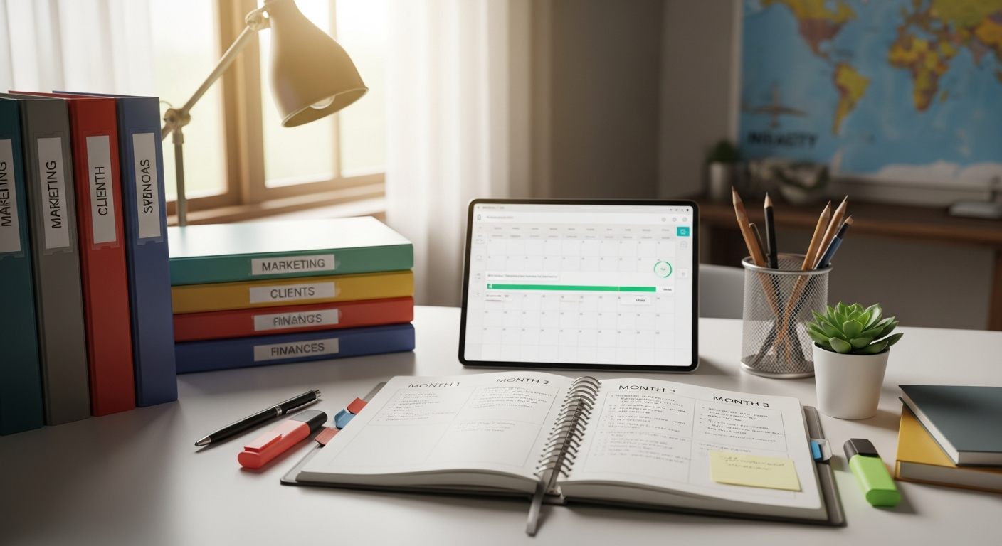 The 90-Day Action Plan: From Overwhelmed to Organized